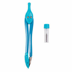 Готовальня BRAUBERG &laquo;Modern&raquo;, 2 предмета: циркуль 135 мм, грифель, пенал с подвесом, 210662