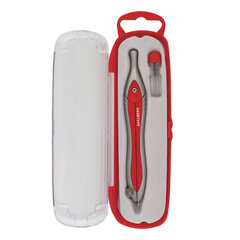 Готовальня BRAUBERG &laquo;Extra&raquo;, 2 предмета (циркуль 125 мм, грифель), в пенале, 210684