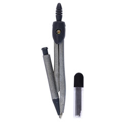 Готовальня ПИФАГОР 8 предметов: циркуль 120 мм, чертежные принадлежности, пластиковый пенал, 210860