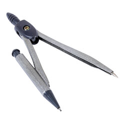 Готовальня ПИФАГОР 8 предметов: циркуль 120 мм, чертежные принадлежности, пластиковый пенал, 210860