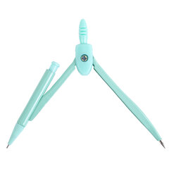 Готовальня ПИФАГОР 2 предмета: циркуль 120 мм, запасные грифели, пластиковый пенал, ассорти, 210861