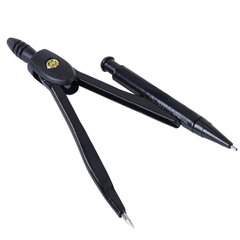 Готовальня STAFF &laquo;College&raquo; 9 предметов: циркуль 120 мм, чертежные принадлежности, механический карандаш, пластиковый пенал, 210863