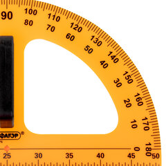 Транспортир 50 см, 180 градусов, пластиковый, для классной доски, с держателем, ПИФАГОР, 210876