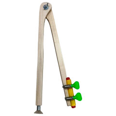 Циркуль для классной доски КЛАССНЫЙ, деревянный, профессиональный, КРАСНАЯ ЗВЕЗДА, МОЖГА, С175.3