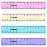 Набор линеек пластиковых 15 см, набор 4 шт., ERICH KRAUSE "Pastel", ассорти, 49558