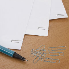 Скрепки большие 50 мм гофрированные 50 шт., STAFF &laquo;EVERYDAY&raquo;, металлические, РОССИЯ, 220011