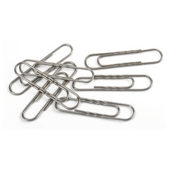 Скрепки большие 50 мм гофрированные 50 шт., STAFF &laquo;EVERYDAY&raquo;, металлические, РОССИЯ, 220011