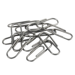 Скрепки STAFF &laquo;EVERYDAY&raquo;, 22 мм, металлические, 100 шт., в картонной коробке, Россия, 220302