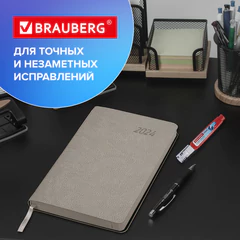 Ручка-корректор BRAUBERG, 10 мл, металлический наконечник, 220618