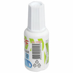 Корректирующая жидкость STAFF &laquo;EVERYDAY&raquo; на водной основе, 20 мл, с кисточкой, Россия, 220835