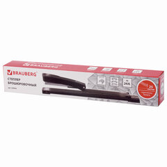 Степлер брошюровочный №24/<wbr/>6, 26/<wbr/>6 BRAUBERG &laquo;Universal&raquo;, до 25 листов, черный, 220942