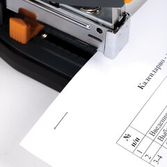 Скобы для степлера №24/<wbr/>6, 1000 штук, BRAUBERG, до 30 листов, 220950