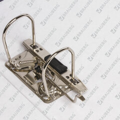 Папка-регистратор BRAUBERG &laquo;ECO&raquo;, 75 мм, черная, 221395