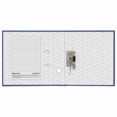 Папка-регистратор BRAUBERG &laquo;ECO&raquo;, 75 мм, синяя, 221396