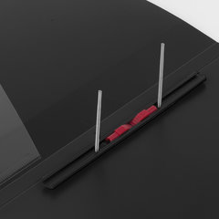 Папка с металлическим скоросшивателем и внутренним карманом BRAUBERG &laquo;Contract&raquo;, черная, до 100 л., 0,7 мм, бизнес-класс, 221781