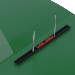 Папка с металлическим скоросшивателем и внутренним карманом BRAUBERG &laquo;Contract&raquo;, зеленая, до 100 л., 0,7 мм, бизнес-класс, 221784