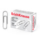 Скрепки ERICH KRAUSE, 28 мм, оцинкованные, 100 штук, в картонной коробке, 7855