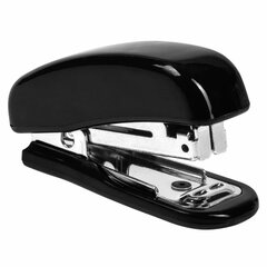 Степлер №10 МИНИ BRAUBERG &laquo;Classic&raquo;, до 12 листов, с антистеплером, черный, 222544