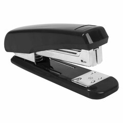 Степлер №24/<wbr/>6, 26/<wbr/>6 BRAUBERG &laquo;Classic&raquo;, до 25 листов, черный, 222546