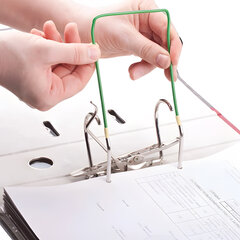 Механизмы для скоросшивания металло-пластиковые, КОМПЛЕКТ 10 шт., 80&times;110 мм, STAFF, 223525