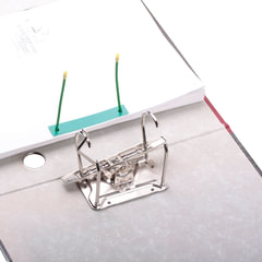 Механизмы для скоросшивания металло-пластиковые, КОМПЛЕКТ 10 шт., 80&times;110 мм, STAFF, 223525