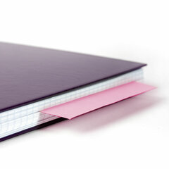 Разделители листов (полосы 240&times;105 мм) картонные, КОМПЛЕКТ 100 штук, розовые, BRAUBERG, 223974