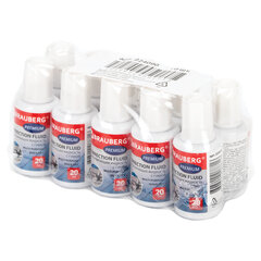 Корректирующая жидкость BRAUBERG &laquo;Premium&raquo; быстросохнущая, 20 мл, с губчатым аппликатором, 224090