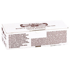 Мел белый квадратный 100 штук, KOH-I-NOOR (Чехия), картонная упаковка, 111502