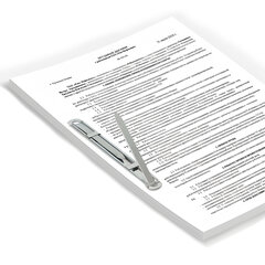 Скоросшиватель металлический STAFF &laquo;Basic&raquo;, КОМПЛЕКТ 50 шт., 224622