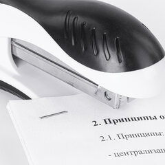 Скобы для степлера №24/<wbr/>6, 1000 штук, РОССИЯ, STAFF &laquo;Basic&raquo;, до 30 листов, 224798