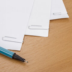 Скрепки STAFF &laquo;EVERYDAY&raquo;, 28 мм, оцинкованные, 100 шт., в картонной коробке, Россия, 224799