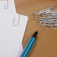 Скрепки STAFF &laquo;EVERYDAY&raquo;, 28 мм, оцинкованные, 100 шт., в картонной коробке, Россия, 224799