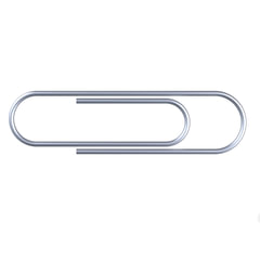 Скрепки STAFF &laquo;EVERYDAY&raquo;, 28 мм, оцинкованные, 100 шт., в картонной коробке, Россия, 224799