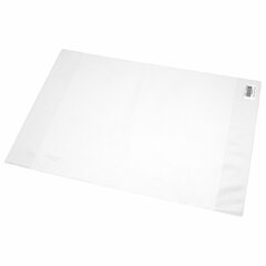 Обложка ПВХ со штрихкодом для БОЛЬШОГО ФОРМАТА A4, контурных карт, атласов, ПЛОТНАЯ, 120 мкм, 302&times;440 мм, прозрачная, ПИФАГОР, 224842