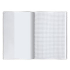 Обложка ПВХ со штрихкодом для БОЛЬШОГО ФОРМАТА A4, контурных карт, атласов, ПЛОТНАЯ, 120 мкм, 302&times;440 мм, прозрачная, ПИФАГОР, 224842