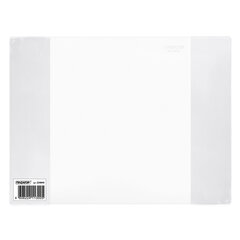 Обложка ПВХ со штрихкодом для учебников Петерсон, Моро, Гейдмана, ПЛОТНАЯ, 120 мкм, 270х415 мм, прозрачная, ПИФАГОР, 224843