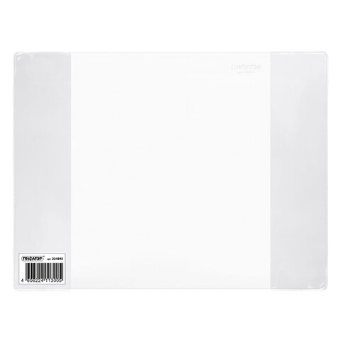 Обложка ПВХ со штрихкодом для учебников Петерсон, Моро, Гейдмана, ПЛОТНАЯ, 120 мкм, 270х415 мм, прозрачная, ПИФАГОР, 224843