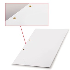 Люверсы омедненные KW-trio, комплект 250 шт., внутренний диаметр 4,8 мм, длина 4,6 мм, цвет золото, 9707