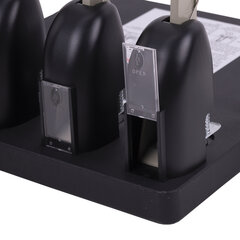 Дырокол на 4 отверстия МОЩНЫЙ KW-trio, до 150 листов, черный, 954