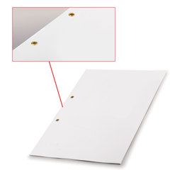 Дырокол на 1 отверстие для установки люверса (225143), диаметр отверстия 5 мм, до 30 листов, хром, KW-trio, 9718