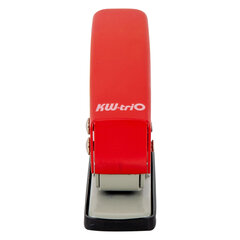 Дырокол на 1 отверстие KW-trio, до 12 листов, ассорти (красный, синий, зеленый), 921