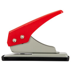 Дырокол на 1 отверстие KW-trio, до 12 листов, ассорти (красный, синий, зеленый), 921