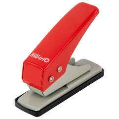 Дырокол на 1 отверстие KW-trio, до 12 листов, ассорти (красный, синий, зеленый), 921