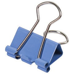 Зажимы для бумаг STAFF &laquo;Profit&raquo;, КОМПЛЕКТ 12 шт., 19 мм, на 60 листов, цветные, картонная коробка, 225156