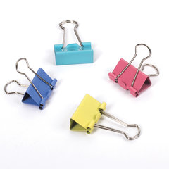 Зажимы для бумаг STAFF &laquo;Profit&raquo;, КОМПЛЕКТ 12 шт., 32 мм, на 140 листов, цветные, картонная коробка, 225158