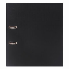 Папка-регистратор STAFF &laquo;Manager&raquo; с покрытием из ПВХ, 50 мм, без уголка, черная, 225186