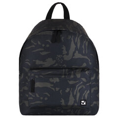 Рюкзак BRAUBERG СИТИ-ФОРМАТ универсальный, &laquo;Black camouflage&raquo;, черный, 41&times;32&times;14 см, 225367