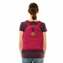 Рюкзак BRAUBERG СИТИ-ФОРМАТ один тон, универсальный, красный, 41&times;32&times;14 см, 225379