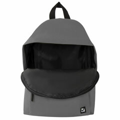 Рюкзак BRAUBERG СИТИ-ФОРМАТ один тон, универсальный, серый, 41&times;32&times;14 см, 225380