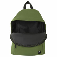 Рюкзак BRAUBERG СИТИ-ФОРМАТ один тон, универсальный, зеленый, 41&times;32&times;14 см, 225382